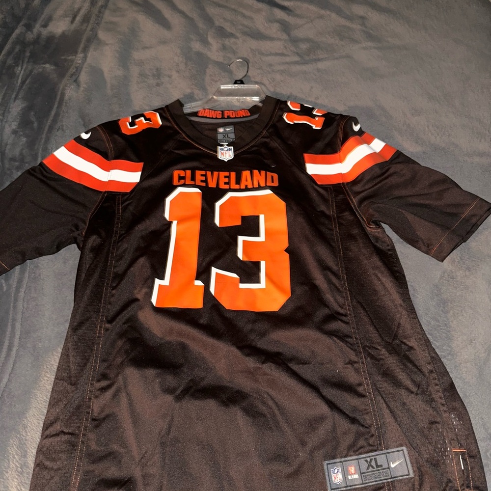Nike nfl Cleveland browns Jersey odell beckham jr size xl